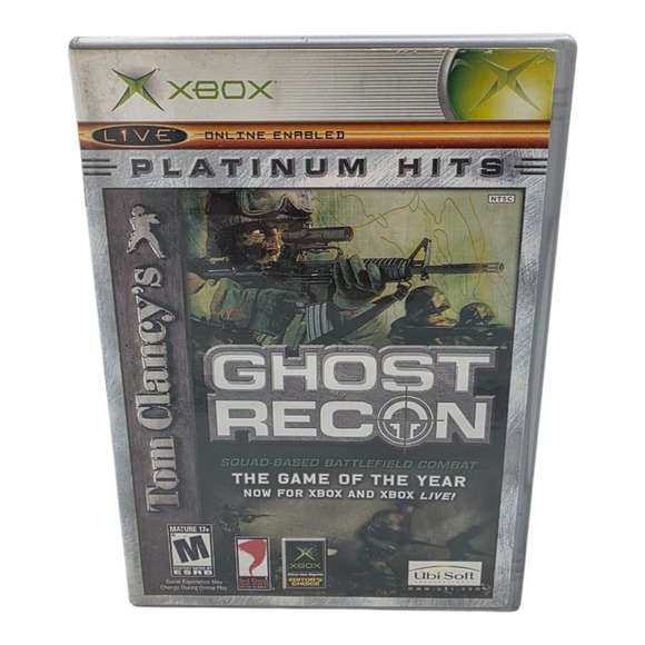 Tom Clancy's Ghost‎ Recon Xbox Platinum Hits Complete Manual & Disc Included - Picture 3 of 7